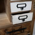 Storage Hall Cabinet - Rustic - Fir Wood