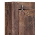 Bassano Hall Cabinet - 1 Door - Natural - Recycled Wood