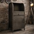 Industrial Cabinet - 1 Door - Grey - Metal