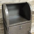 Industrial Cabinet - 1 Door - Grey - Metal