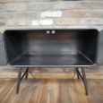 Industrial Cabinet - 2 Door - Grey - Metal