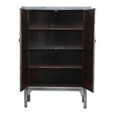 Unique One of a Kind - Distressed Storage Cabinet - 2 Door - 2 Drawer - Grey - Elm Wood