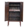 Unique One of a Kind - Distressed Storage Cabinet - 2 Door - 2 Drawer - Pink - Elm Wood