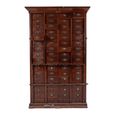 Storage Cabinet - Apothecary - Multi-Drawer - Vintage Brown - Wooden