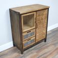 Cabinet - 2 Door - 2 Drawer - Rustic - Fir Wood