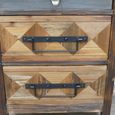 Tall Cabinet - 5 Drawer - Rustic - Fir Wood