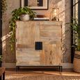 Mango Wood 4 Door Cabinet thumbnail