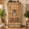 Multi Drawer Wooden 7 Drawer Large Cabinet thumbnail