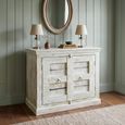 Heritage Hall Cabinet - 2 Door - Distressed - Mango Wood