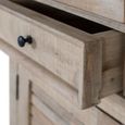 Venice Mango Wood 2 Door 2 Drawer Hall Cabinet thumbnail 4