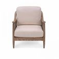 Templecombe Rattan Armchair Oatmeal