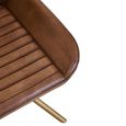 Buffalo Accent Chair - Swivel - Brown - Leather