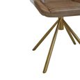 Buffalo Accent Chair - Swivel - Grey - Leather