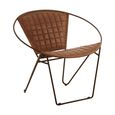 Buffalo Iron Chair - Light Brown - Leather