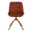 Buffalo Swivel Chair - Tan - Leather