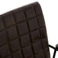 Buffalo Weave Chair - Black - Leather with Metal