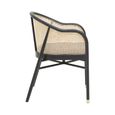 Corso Chair - Black Wood and Rattan