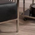 Eliza Chair - Silver Metal Frame with Dome Cage