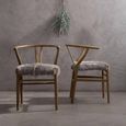 Hazel Chair - Curved - American Oak Wood