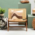Lovina Lounge Chair - Teak Wood and Rattan