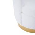 Biarritz Accent Chair - Off White Fabric
