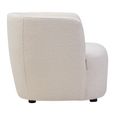 Bruge Chair - Curved - Cream Fabric