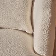 Bruge Chair - Curved - Cream Fabric