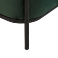 Haya Retro Chair - Green Velvet Fabric