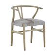 Hazel Chair - Curved - American Oak Wood