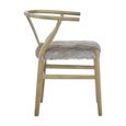 Hazel Chair - Curved - American Oak Wood