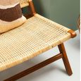 Lovina Lounge Chair - Teak Wood and Rattan