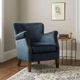 Harlow Accent Armchair - Deep Ocean - Fabric