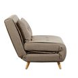 Freya Accent Armless Chair - Beige - Fabric