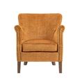 Harlow Accent Armchair - Amber - Fabric