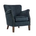 Harlow Accent Armchair - Deep Ocean - Fabric