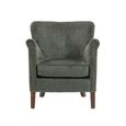 Harlow Accent Armchair - Winter Moss - Fabric