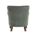 Harlow Accent Armchair - Winter Moss - Fabric