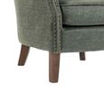 Harlow Accent Armchair - Winter Moss - Fabric