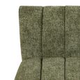 Lily Accent Armless Chair - Green - Fabric