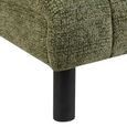 Lily Accent Armless Chair - Green - Fabric