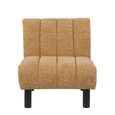 Lily Accent Armless Chair - Mustard - Fabric