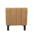 Lily Accent Armless Chair - Mustard - Fabric