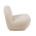 Maisie Accent Armless Chair - Beige - Fabric