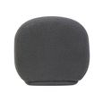 Maisie Accent Armless Chair - Grey - Fabric