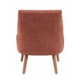Reagan Accent Armless Chair - Copper - Fabric and Wood