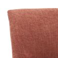 Reagan Accent Armless Chair - Copper - Fabric and Wood