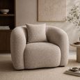Luxandra Lounge Chair - Sand - Fabric