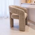 Belle Desert Fabric Accent Chair