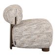 Arabella Beige Fabric Accent Chair