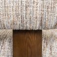 Arabella Beige Fabric Accent Chair